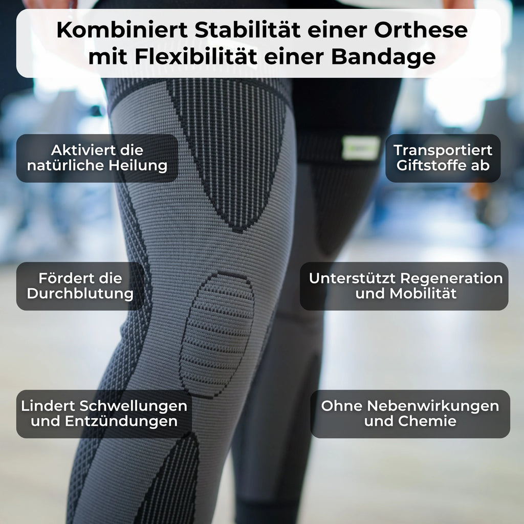 elasticare® - Kniebandage für maximale Stabilität & Bewegungsfreiheit bei Arthritis & Schwellungen